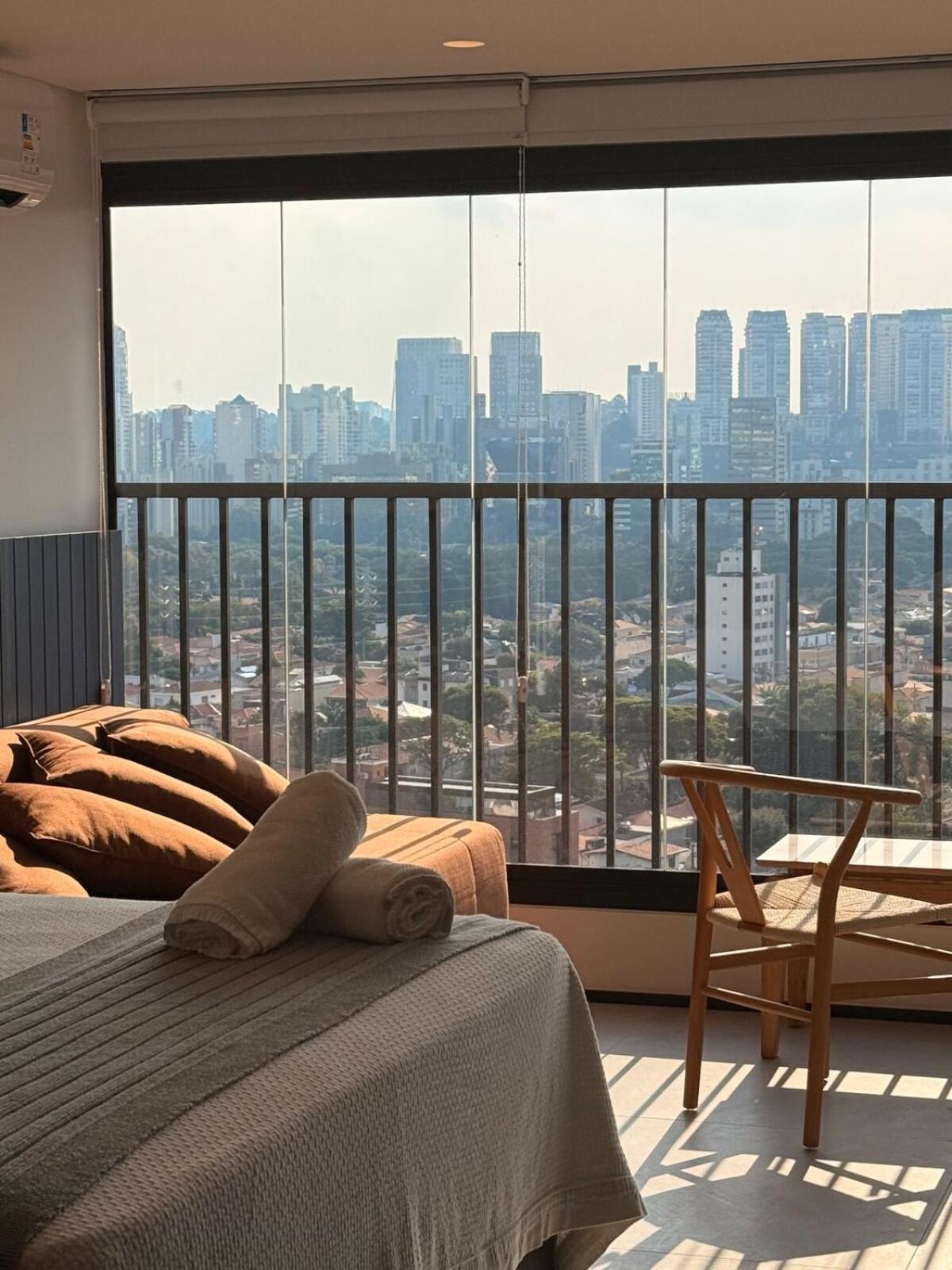 Apartamento Com Estacao De Trabalho E Vista Proximo A Faria Lima E Congonhas São Paulo Exterior photo