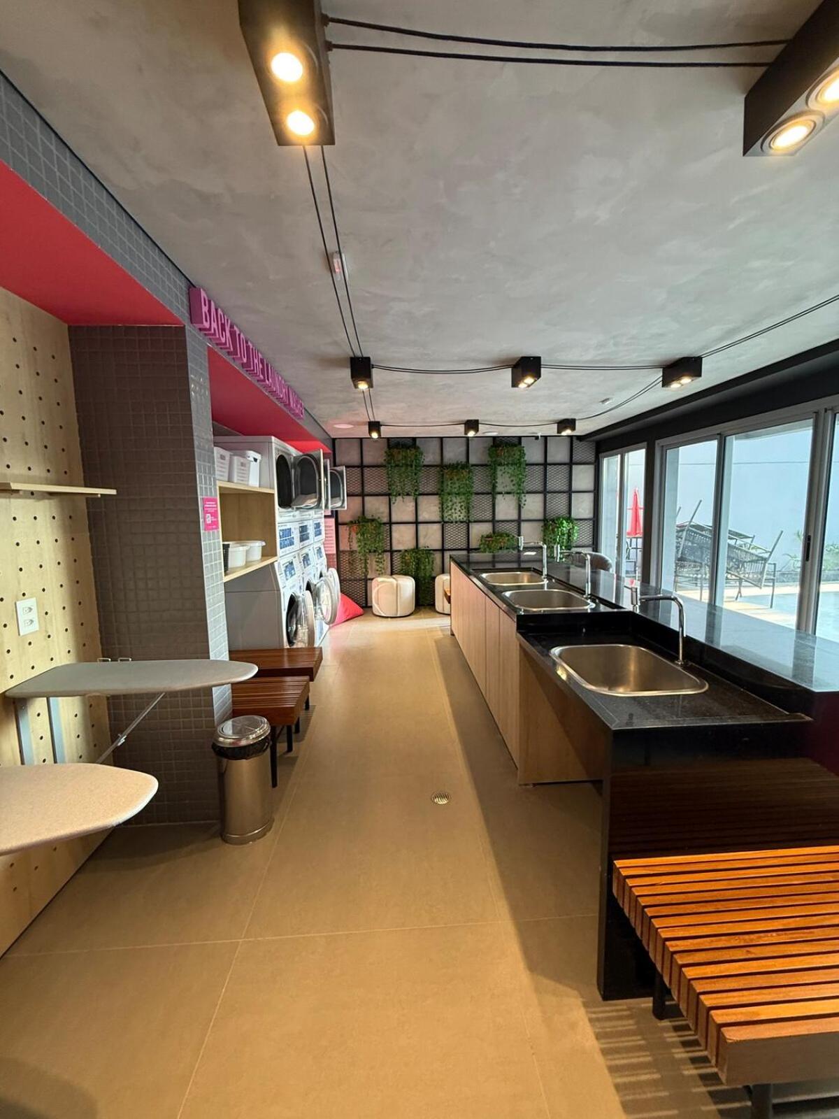 Apartamento Com Estacao De Trabalho E Vista Proximo A Faria Lima E Congonhas São Paulo Exterior photo